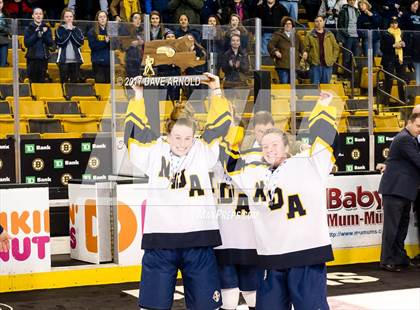 Thumbnail 3 in Notre Dame Academy vs. Canton (MIAA Division 2 Final) photogallery.