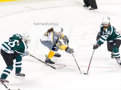 Thumbnail 2 in Notre Dame Academy vs. Canton (MIAA Division 2 Final) photogallery.
