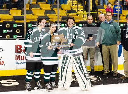 Thumbnail 3 in Notre Dame Academy vs. Canton (MIAA Division 2 Final) photogallery.