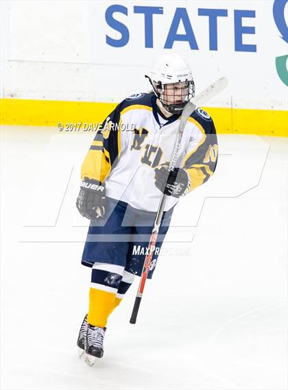 Thumbnail 1 in Notre Dame Academy vs. Canton (MIAA Division 2 Final) photogallery.