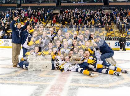 Thumbnail 2 in Notre Dame Academy vs. Canton (MIAA Division 2 Final) photogallery.
