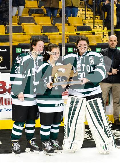 Thumbnail 1 in Notre Dame Academy vs. Canton (MIAA Division 2 Final) photogallery.