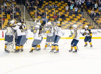 Thumbnail 1 in Notre Dame Academy vs. Canton (MIAA Division 2 Final) photogallery.