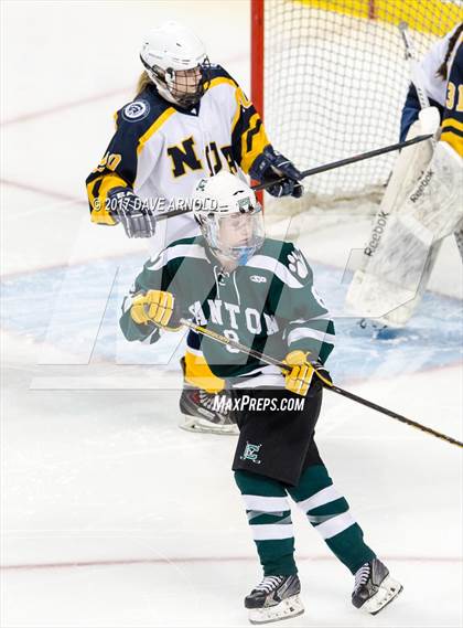 Thumbnail 1 in Notre Dame Academy vs. Canton (MIAA Division 2 Final) photogallery.