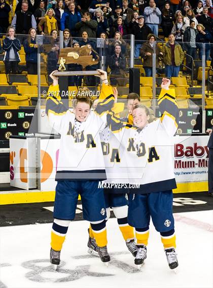 Thumbnail 1 in Notre Dame Academy vs. Canton (MIAA Division 2 Final) photogallery.