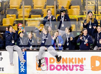 Thumbnail 3 in Notre Dame Academy vs. Canton (MIAA Division 2 Final) photogallery.