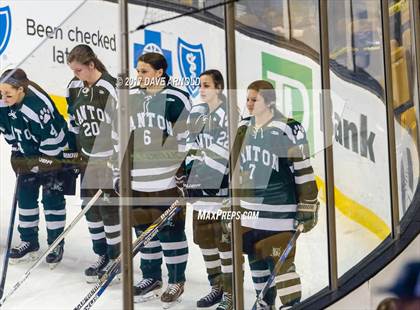 Thumbnail 2 in Notre Dame Academy vs. Canton (MIAA Division 2 Final) photogallery.