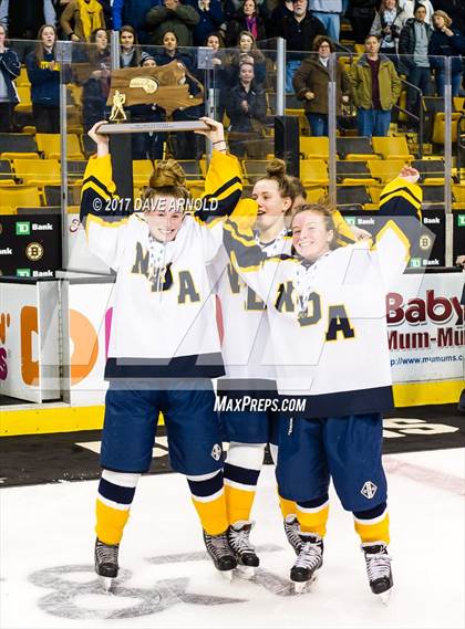 Thumbnail 1 in Notre Dame Academy vs. Canton (MIAA Division 2 Final) photogallery.