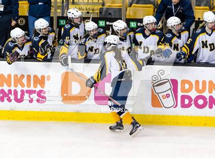 Thumbnail 3 in Notre Dame Academy vs. Canton (MIAA Division 2 Final) photogallery.