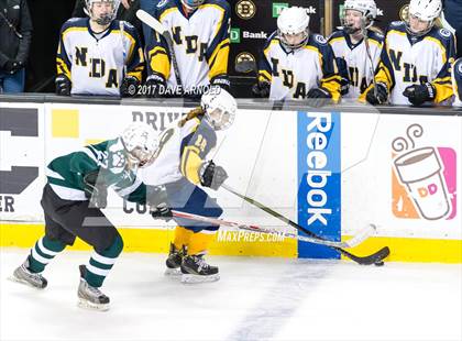 Thumbnail 3 in Notre Dame Academy vs. Canton (MIAA Division 2 Final) photogallery.