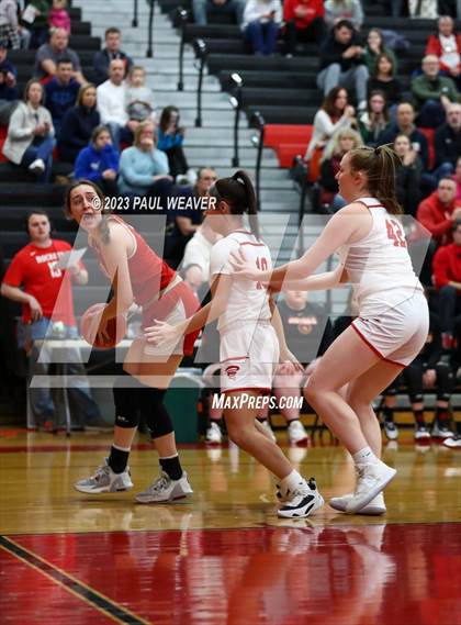 Thumbnail 2 in Mount Carmel vs. Holy Redeemer (PIAA Class AAA First Round) photogallery.