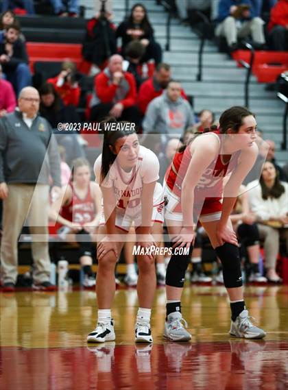 Thumbnail 3 in Mount Carmel vs. Holy Redeemer (PIAA Class AAA First Round) photogallery.