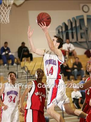 Thumbnail 1 in Christian Brothers vs. Vallejo (Hoops for the Hungry) photogallery.