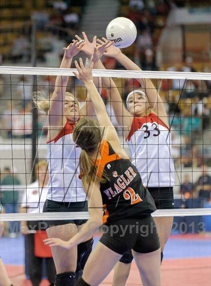 Thumbnail 1 in Otis vs. Flagler (CHSAA 1A Pool III) photogallery.