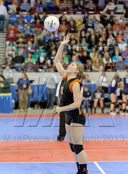 Thumbnail 3 in Otis vs. Flagler (CHSAA 1A Pool III) photogallery.