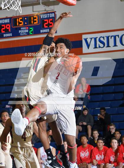 Thumbnail 2 in Salesian College Preparatory vs. Mater Dei (Tarkanian Classic) photogallery.