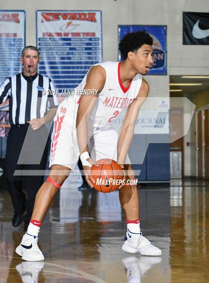 Thumbnail 1 in Salesian College Preparatory vs. Mater Dei (Tarkanian Classic) photogallery.