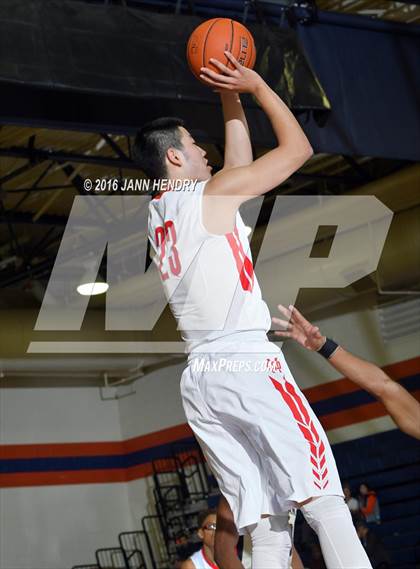Thumbnail 2 in Salesian College Preparatory vs. Mater Dei (Tarkanian Classic) photogallery.