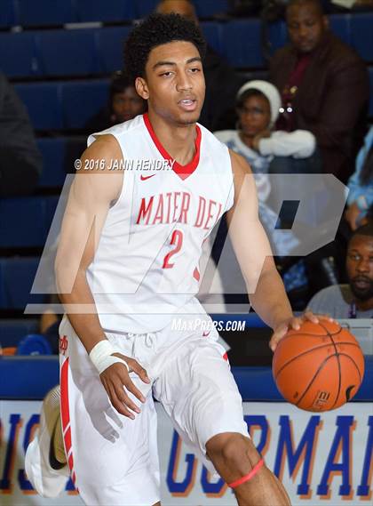 Thumbnail 3 in Salesian College Preparatory vs. Mater Dei (Tarkanian Classic) photogallery.