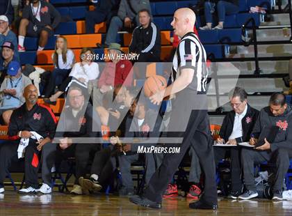 Thumbnail 1 in Salesian College Preparatory vs. Mater Dei (Tarkanian Classic) photogallery.