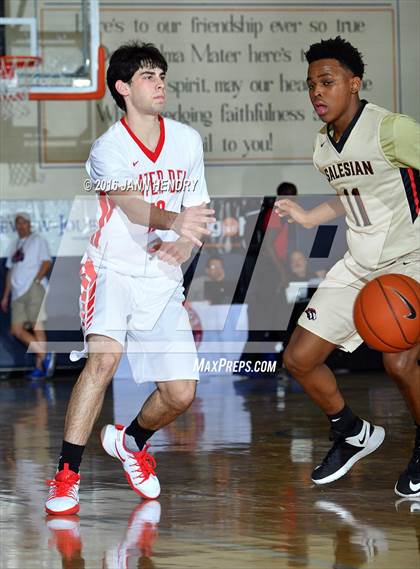 Thumbnail 1 in Salesian College Preparatory vs. Mater Dei (Tarkanian Classic) photogallery.