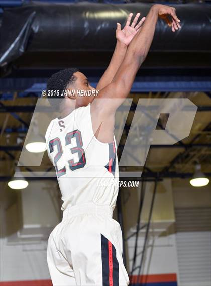 Thumbnail 3 in Salesian College Preparatory vs. Mater Dei (Tarkanian Classic) photogallery.