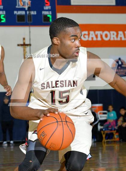 Thumbnail 3 in Salesian College Preparatory vs. Mater Dei (Tarkanian Classic) photogallery.