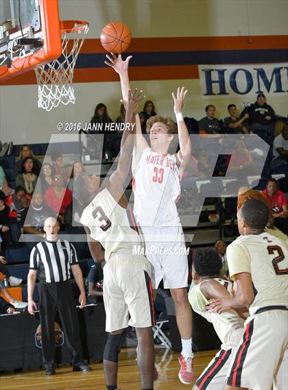 Thumbnail 3 in Salesian College Preparatory vs. Mater Dei (Tarkanian Classic) photogallery.