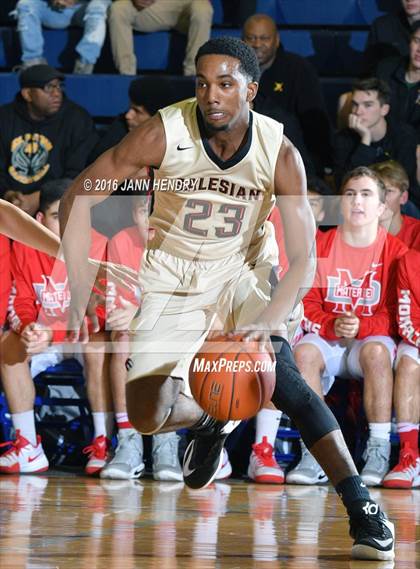 Thumbnail 3 in Salesian College Preparatory vs. Mater Dei (Tarkanian Classic) photogallery.