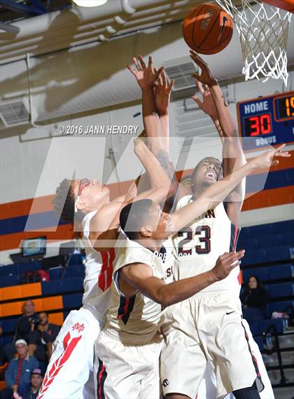 Thumbnail 3 in Salesian College Preparatory vs. Mater Dei (Tarkanian Classic) photogallery.