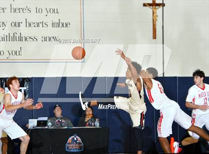 Thumbnail 1 in Salesian College Preparatory vs. Mater Dei (Tarkanian Classic) photogallery.