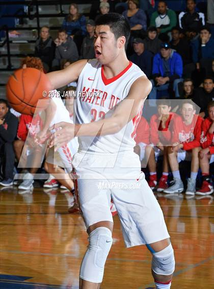 Thumbnail 3 in Salesian College Preparatory vs. Mater Dei (Tarkanian Classic) photogallery.