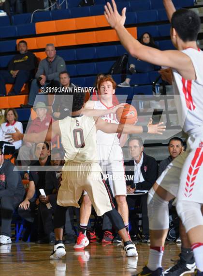 Thumbnail 3 in Salesian College Preparatory vs. Mater Dei (Tarkanian Classic) photogallery.