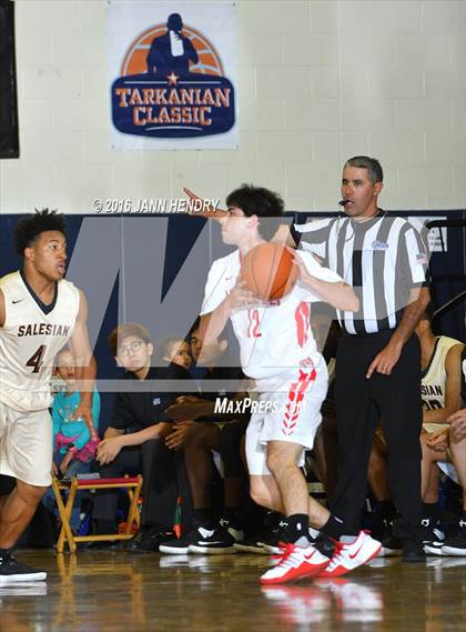 Thumbnail 2 in Salesian College Preparatory vs. Mater Dei (Tarkanian Classic) photogallery.