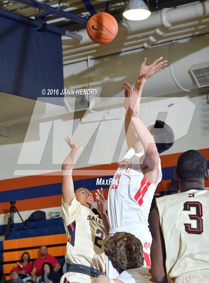 Thumbnail 2 in Salesian College Preparatory vs. Mater Dei (Tarkanian Classic) photogallery.
