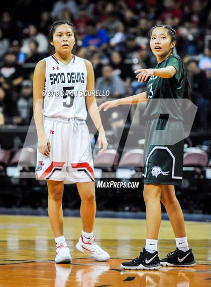Thumbnail 2 in Tuba City vs. Page (AIA 3A Quarterfinal) photogallery.