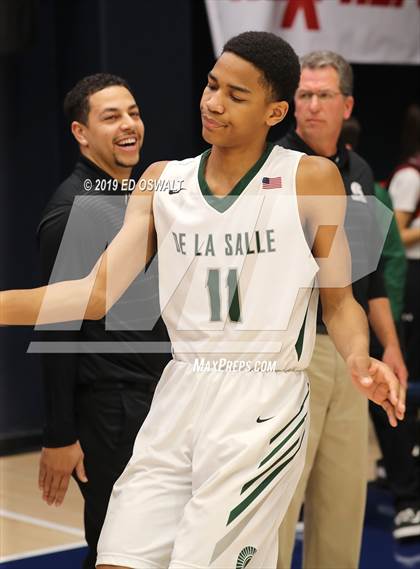 Thumbnail 2 in James Logan vs. De La Salle (CIF NCS D1 Final) photogallery.
