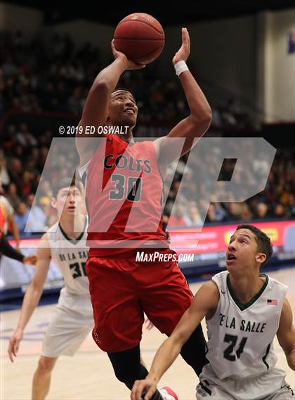Thumbnail 2 in James Logan vs. De La Salle (CIF NCS D1 Final) photogallery.