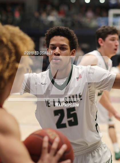 Thumbnail 2 in James Logan vs. De La Salle (CIF NCS D1 Final) photogallery.