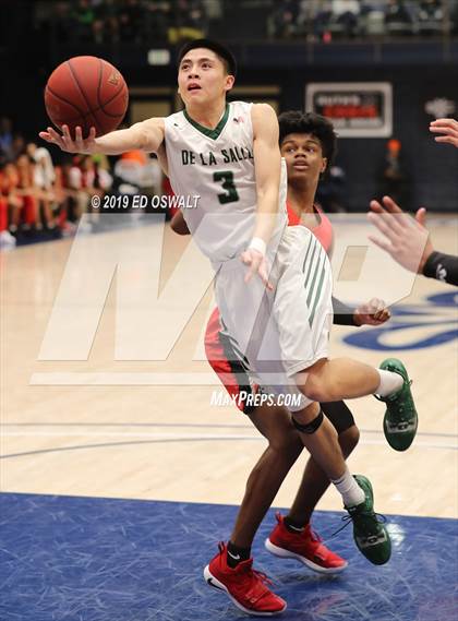 Thumbnail 2 in James Logan vs. De La Salle (CIF NCS D1 Final) photogallery.