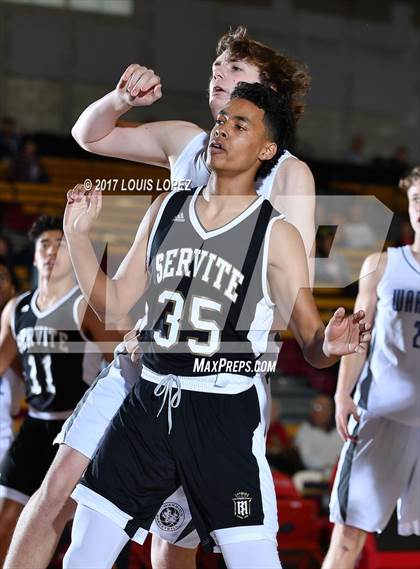 Thumbnail 3 in Saddleback Valley Christian vs. Servite (Nike Extravaganza) photogallery.
