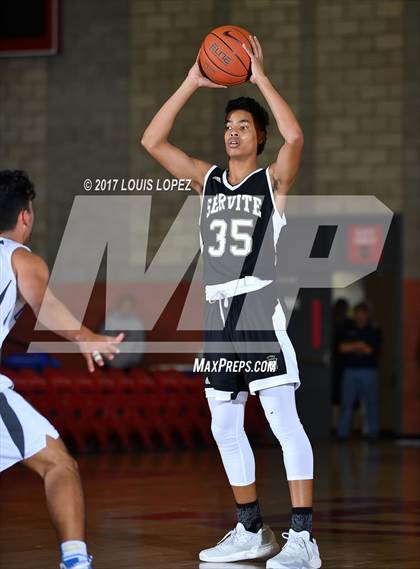 Thumbnail 2 in Saddleback Valley Christian vs. Servite (Nike Extravaganza) photogallery.