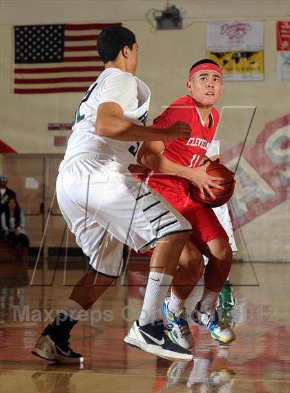 Thumbnail 2 in Cleveland vs. Chino Hills (Rose City Roundball Classic) photogallery.