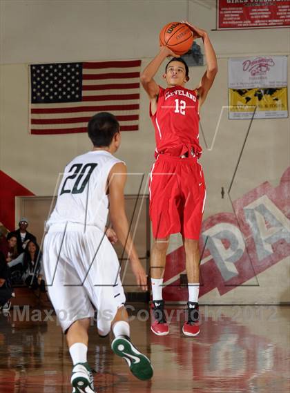 Thumbnail 1 in Cleveland vs. Chino Hills (Rose City Roundball Classic) photogallery.