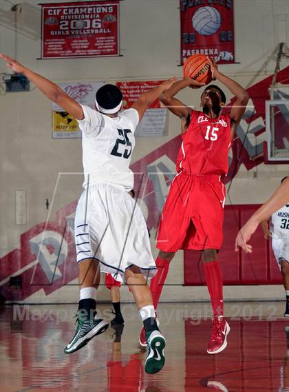 Thumbnail 1 in Cleveland vs. Chino Hills (Rose City Roundball Classic) photogallery.