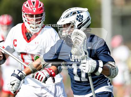 Thumbnail 2 in Palos Verdes vs. Loyola (USL-SS Northern Final) photogallery.