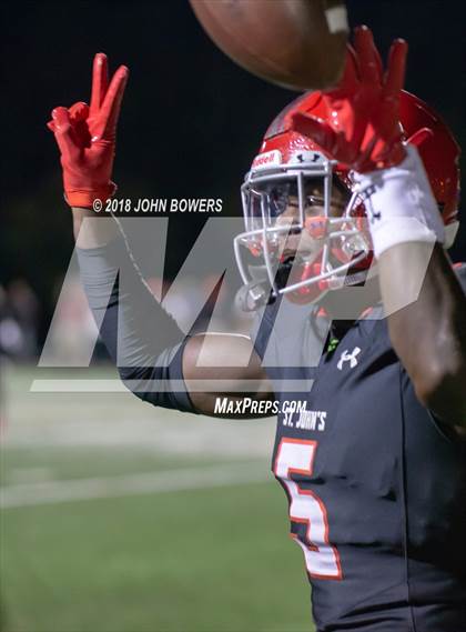 Thumbnail 2 in St. John's vs. Our Lady of Good Counsel photogallery.