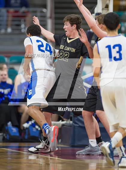 Thumbnail 3 in Rock Canyon vs. Grandview (CHSAA 5A Great 8) photogallery.