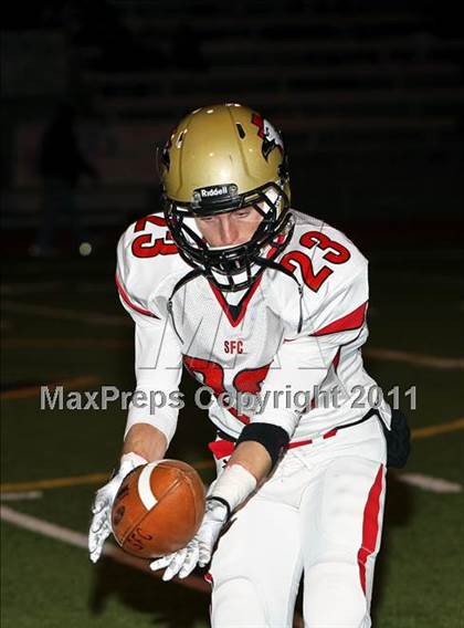 Thumbnail 2 in Valley Center vs. Santa Fe Christian (CIF SDS Playoffs) photogallery.