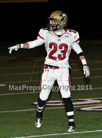 Thumbnail 1 in Valley Center vs. Santa Fe Christian (CIF SDS Playoffs) photogallery.
